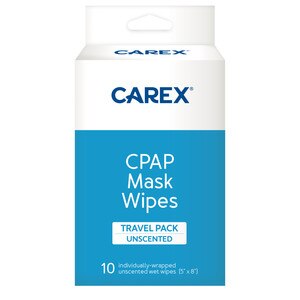 Carex CPAP Mask Wipes, Travel Pack, 10 Ct , CVS