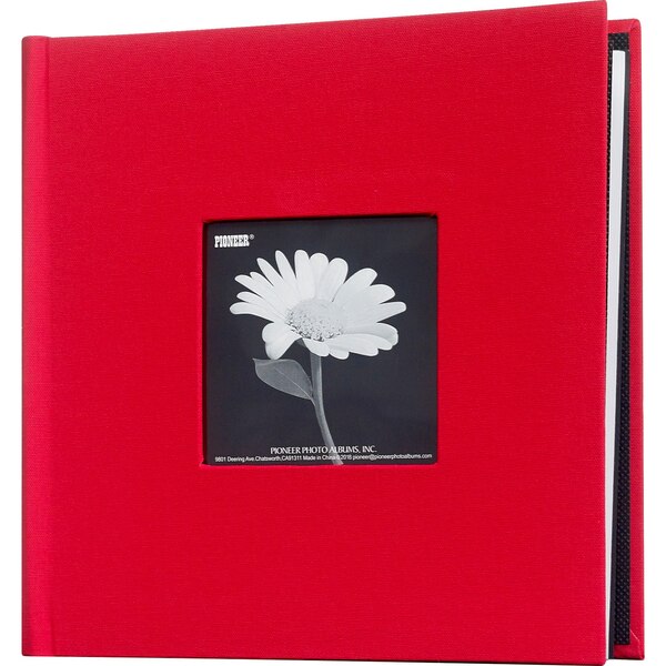 Pioneer Photo Albums Fabric Album, 9.13" x 9.63", Holds 200 4x6 Photos