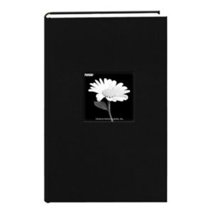 Pioneer Photo Albums Fabric Album, 9" x 14.13", Holds 300 4x6 Photos, Assorted Colors