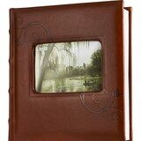 Pioneer Photo Albums Embossed Designer Album, 9" x 9.5", Holds 200 4x6 Photos, Assorted Colors, thumbnail image 1 of 2