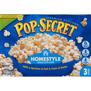 Pop-Secret Homestyle Popcorn, 3 Ct - 3.2 Oz , CVS