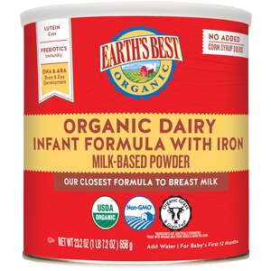 Earth's Best Organic Infant Formula 