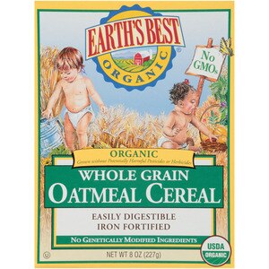  Earth's Best Organic Whole Grain Cereal 