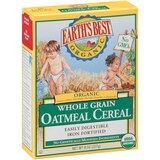 Earth's Best, Organic Whole Grain Oatmeal Cereal, 8 oz Box, thumbnail image 4 of 6
