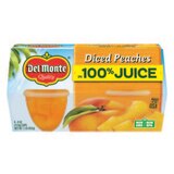 Del Monte Diced Peaches 100% Juice, 4 ct, 16 oz, thumbnail image 1 of 1