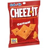 Cheez-It Original Cheese Crackers Grab N' Go Bag, 3 oz, thumbnail image 1 of 6