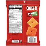 Cheez-It DUOZ Sharp Cheddar & Parmesan Cheese Crackers, 4.3 oz, thumbnail image 4 of 6