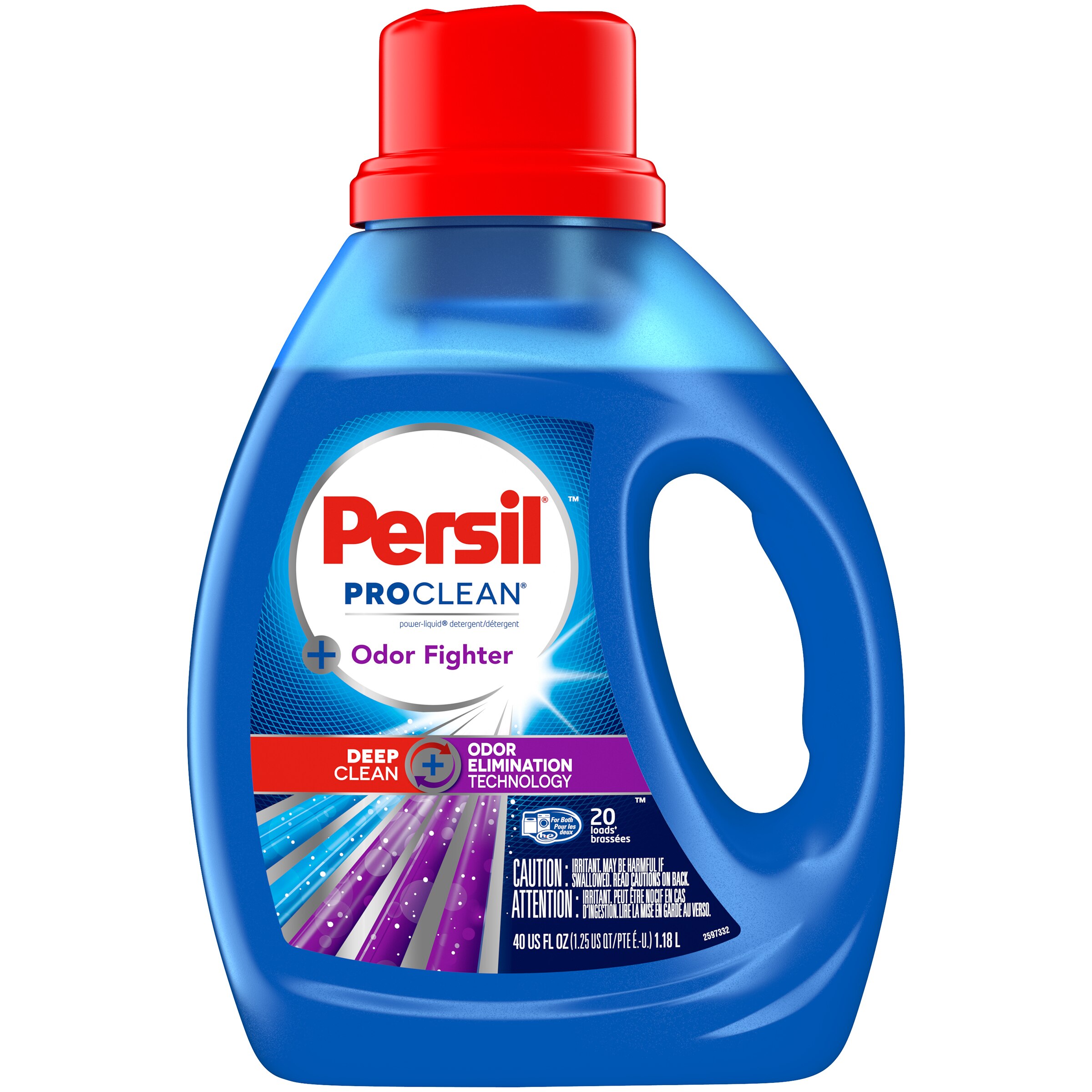 Persil ProClean Liquid Laundry Detergent, Odor Fighter, 40 OZ, 20 Loads