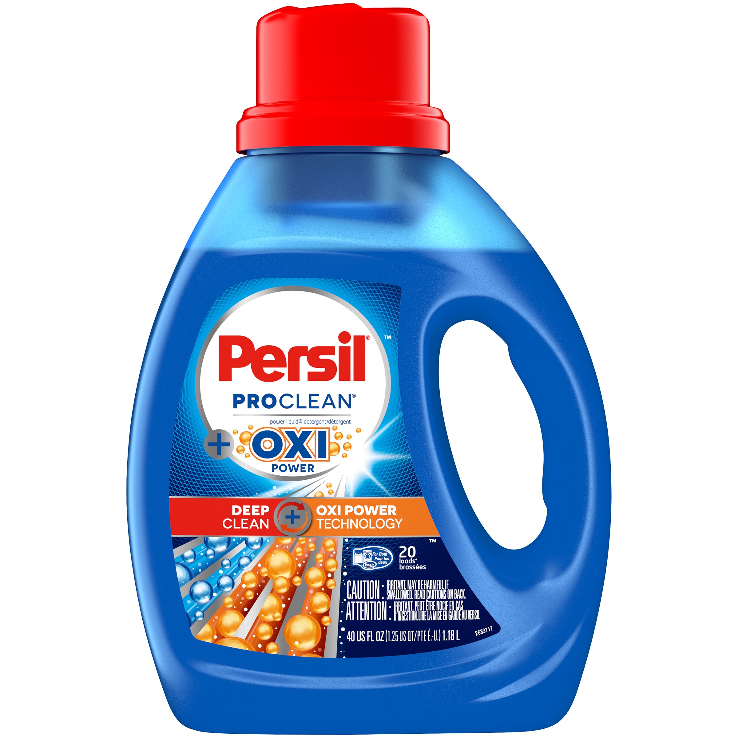 Persil ProClean Liquid Laundry Detergent, Plus Oxi Power, 20 Total Loads, 40 Oz , CVS