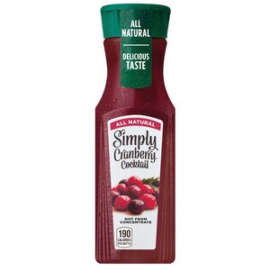Simply Cranberry Cocktail Fruit Juice, 11.5 OZ