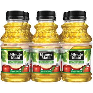 Minute Maid 100% Apple Juice, 6 CT, 10 OZ