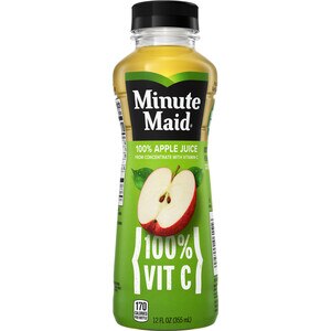 Minute Maid Apple Juice With Vitamin C, Fruit Juice Drink, 12 OZ