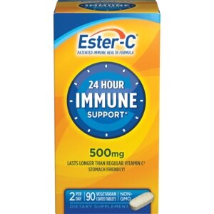 Ester-C 24 Hour - Ayuda para el sistema inmunológico en tabletas, 500 mg, 90 u.