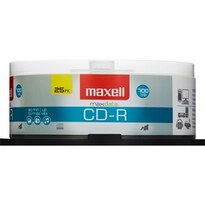Maxell - CD-R, 80 min., paquete de 25