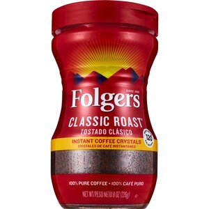 Folgers Instant Coffee Crystals, Classic Roast, 8 Oz , CVS