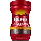 Folgers Instant Coffee Crystals, Classic Roast, 8 oz, thumbnail image 1 of 2