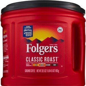 Folgers Ground Coffee Classic Roast, 30.5 Oz - 25.9 Oz , CVS