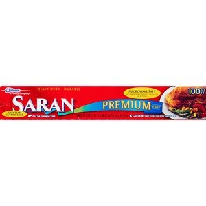 Saran Wrap Classic Premium Plastic Wrap, 100sq ft