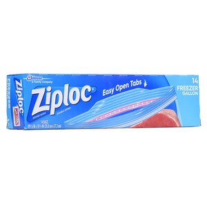 Ziploc Freezer Storage Bags Gallon Size