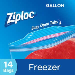 Ziploc Freezer Storage Bags Gallon Size