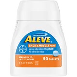 Aleve Back & Muscle Pain Relief Naproxen Sodium Tablets, thumbnail image 2 of 3