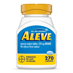 Aleve Pain Relief Naproxen Sodium Caplets, 270 CT