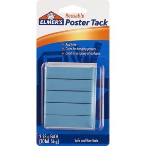 Elmer's - Adhesivo reutilizable para colgar pósteres en cualquier superficie