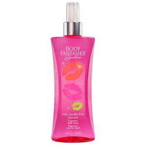 Body Fantasies Body Spray, Pink Vanilla Kiss - 8 Oz , CVS