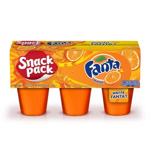 Snack Pack Fanta Orange Gel Snack Cups, 6 PK - 3.25 Oz , CVS