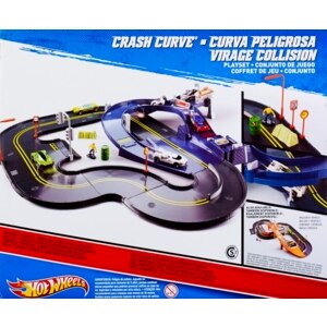 hot wheels crash curve