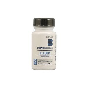 Twinlab Bariatric Support D Plus K Dots Micro Tablets 60ct