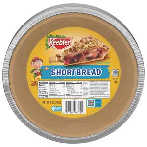 Keebler Ready Crust Shortbread Pie Crust, 6 OZ
