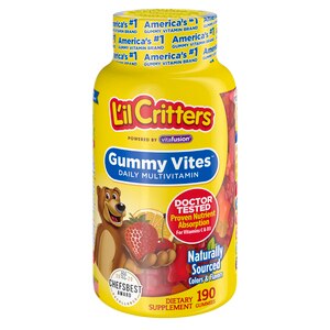 L'il Critters Gummy Vites Daily Kids Gummy Multivitamin, 190 Ct , CVS