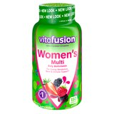 Vitafusion Women's Bone and Metabolism Daily Multivitamin Gummy Formula, 150 CT, thumbnail image 1 of 8