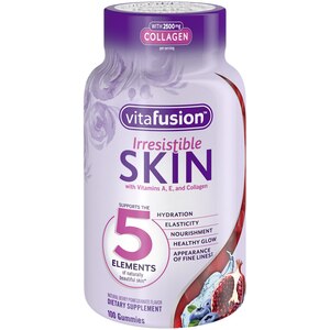  Vitafusion Irresistible Skin Gummy Vitamins, 100 CT 