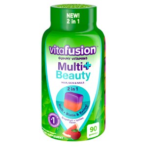 Vitafusion Hair, Skin & Nails Gummies, Mixed Berry 120CT | Pick Up In Store  TODAY at CVS