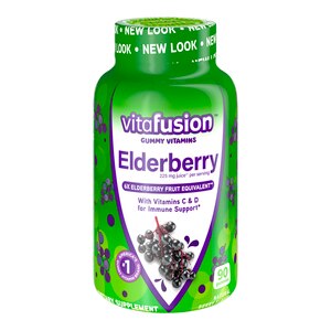 Vitafusion Elderberry Gummy Vitamins, 90ct