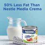 Nestle Media Crema Lite Cream, 7.6 OZ, thumbnail image 5 of 9
