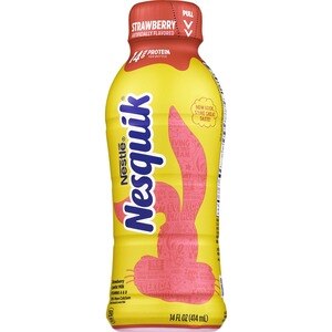  Nestle Nesquik Low Fat Milk 14 OZ 