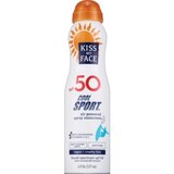 Kiss My Face SPF 50 Cool Sport Air Powered Spray Sunscreen, 6 OZ, thumbnail image 1 of 2