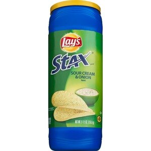 Frito Lay Sour Cream & Onion Stax Chips - 5.5 Oz , CVS