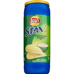 Frito Lay Stax Chips - Papas fritas, Sour Cream & Onion