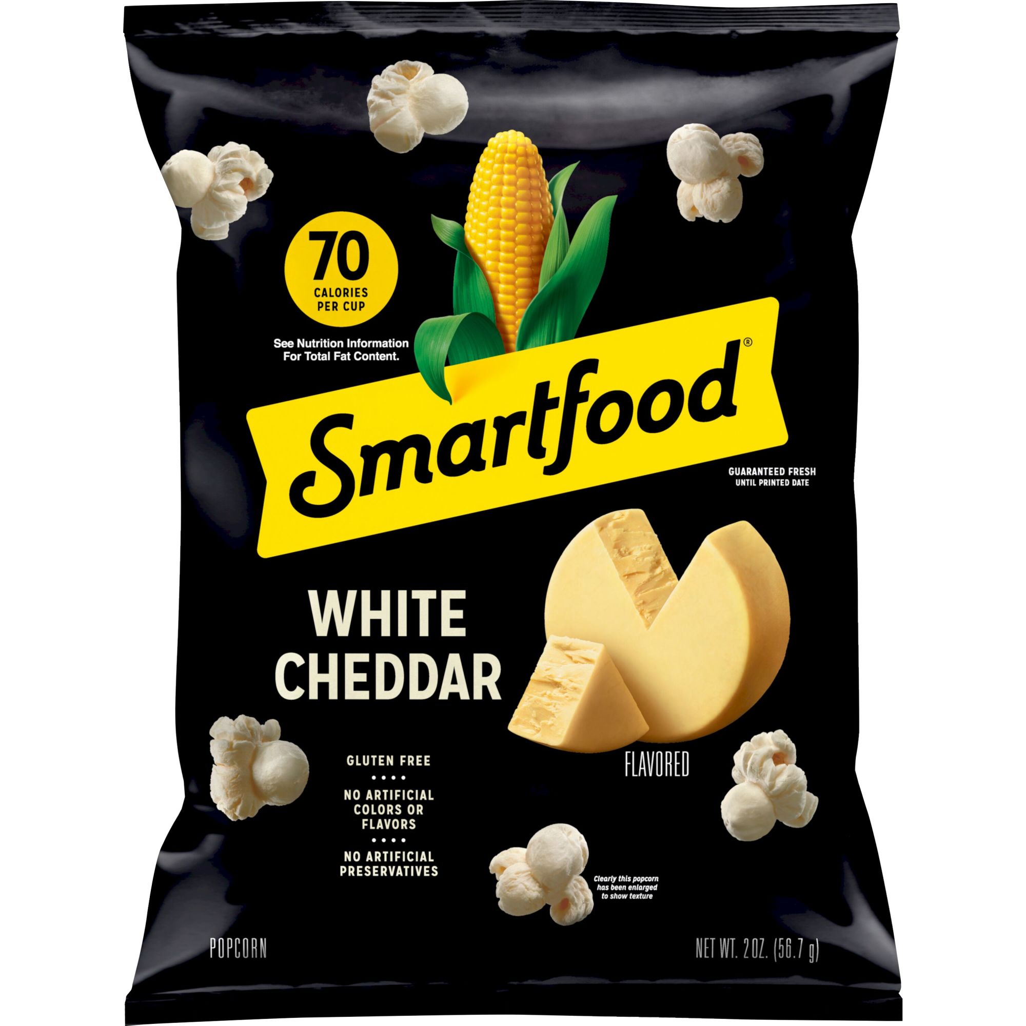 Smartfood Popcorn White Cheddar Flavored, 2 Oz , CVS