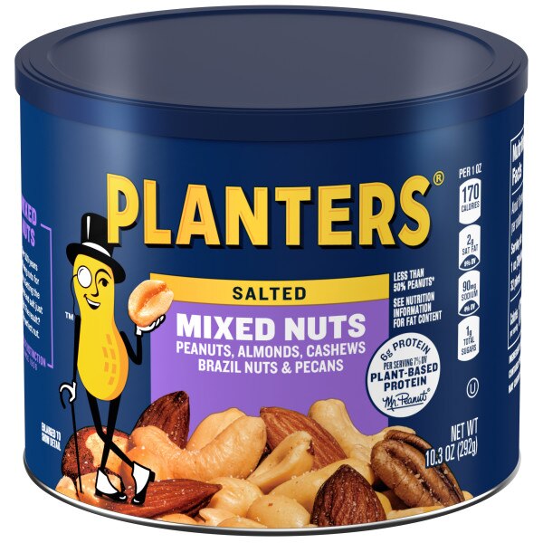 Planters Regular Mixed Nuts, 10.3 Oz , CVS
