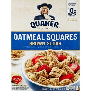 Quaker Oatmeal Brown Sugar Squares, 14.5 OZ