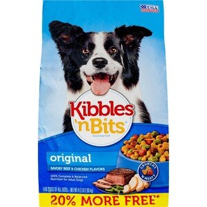 Kibbles N' Bits Dog Food Original Savory Chicken & Beef Flavor