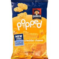 Quaker Popped - Bocaditos de arroz con queso cheddar