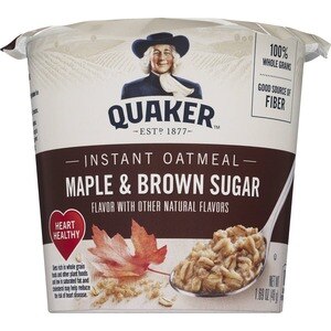 Quaker - Avena instantánea, Maple & Brown Sugar
