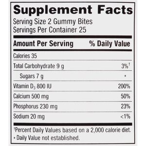 Caltrate Gummy Bites 50ct