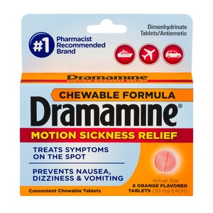 How often can you take dramamine row